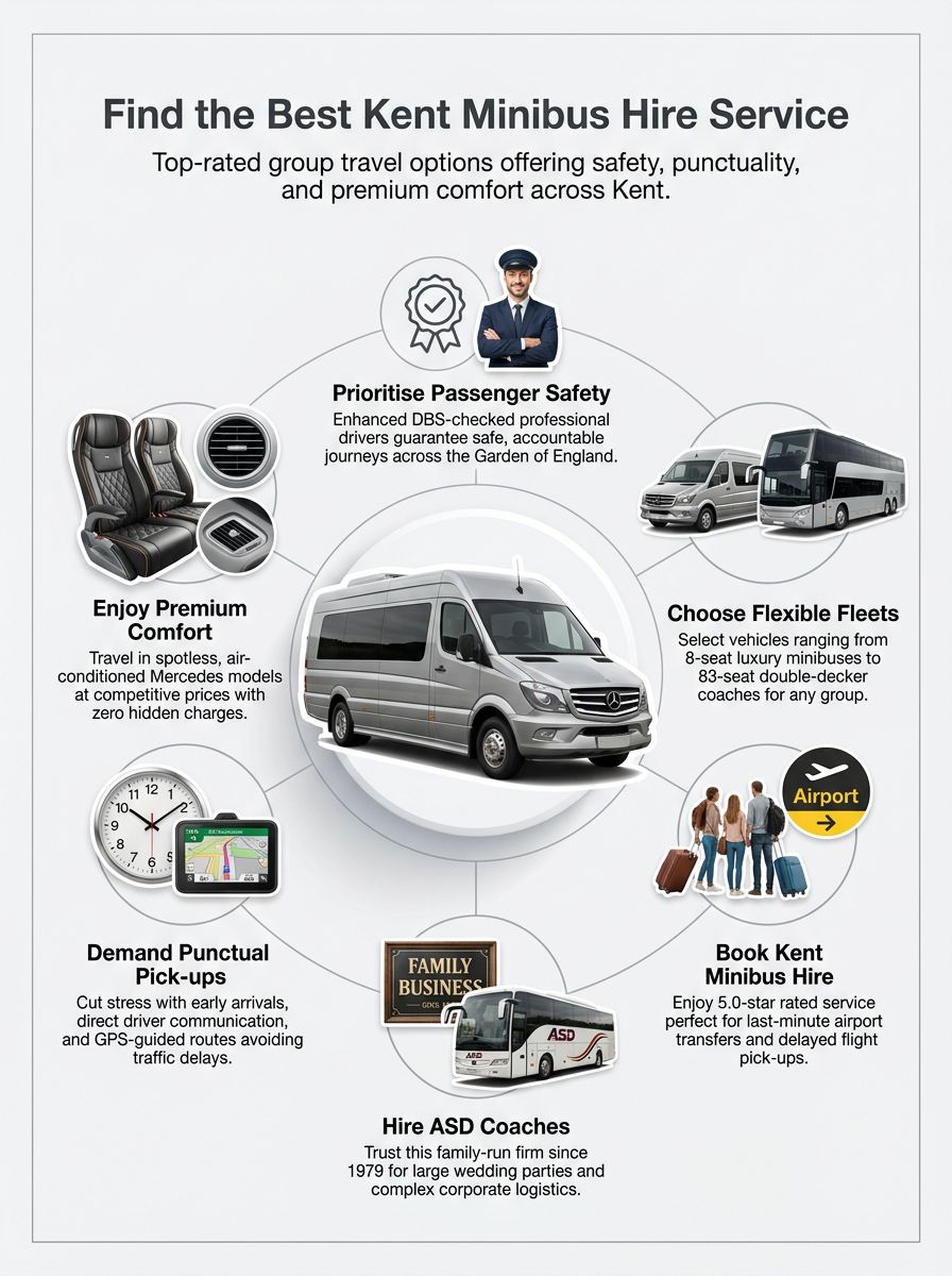 Quality Minibus Hire Service in Kent